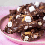 Easter Egg Rocky Road 9 easter egg rocky road chocolate dessert topped with mini eggs