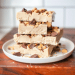 How to Make Frozen Greek Yogurt Bars 11 Close-up of a frozen Greek yogurt bar with toppings