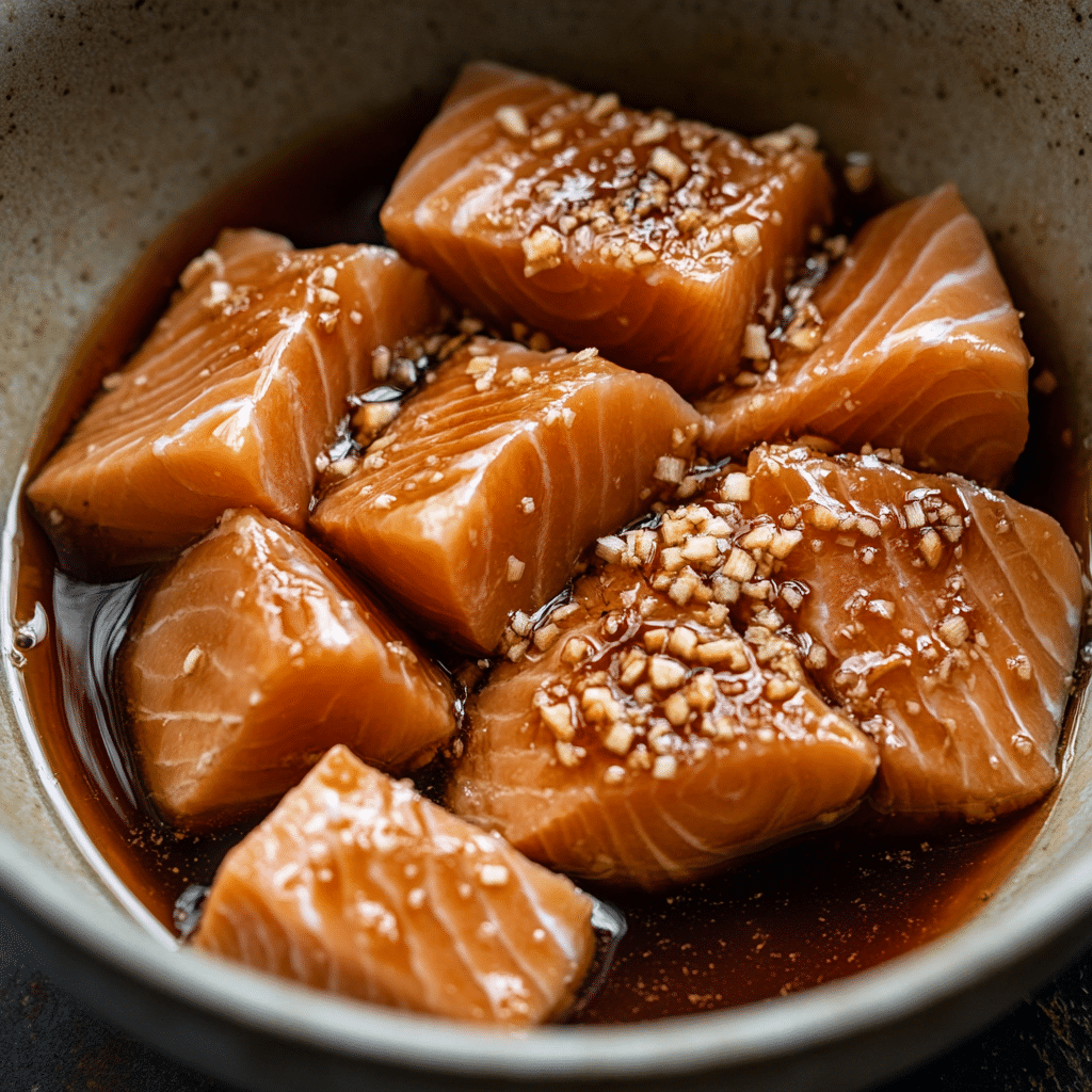 How to Make recipe salmon belly Bursting with Flavor 13 Recipe salmon belly marinating for maximum flavour