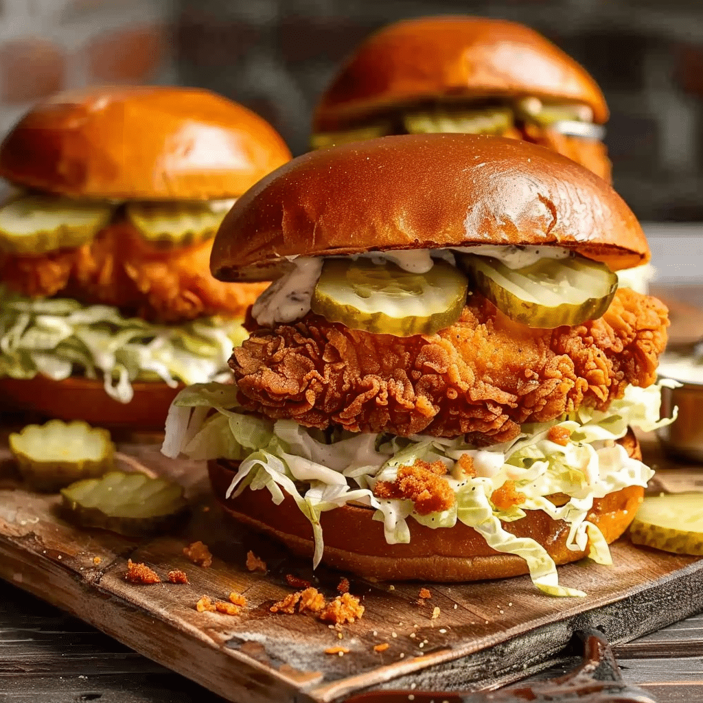 Crunchy Chicken Burger Recipe You Need Tonight 17 Multiple Crunchy Chicken Burgers on board