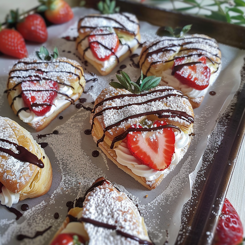 Strawberry Cream Puffs Recipe 6 Strawberry Cream Puffs Recipe โ Light, Fluffy & Delicious