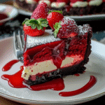 Strawberry Delight Red Velvet Cheesecake Recipe 5 Strawberry Delight Red Velvet Cheesecake Recipe โ Creamy & Decadent