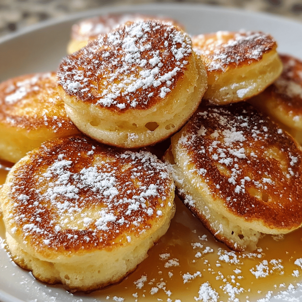 Breakfast Pancake Poppers Recipe