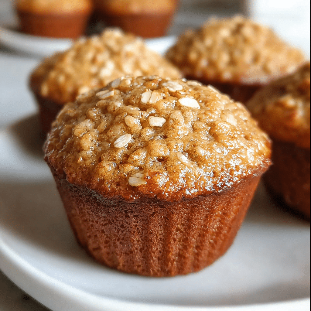 Applesauce Oatmeal Muffins – Soft, Wholesome