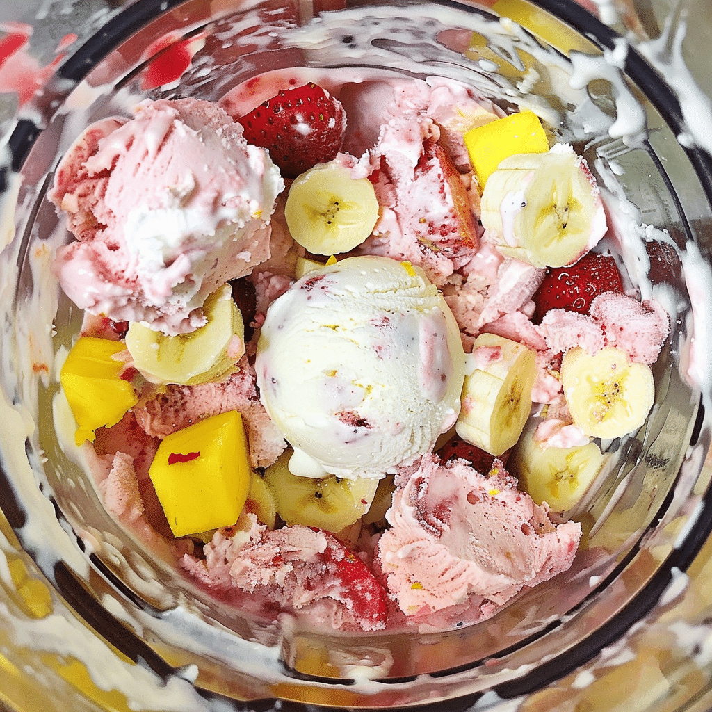 5-Minute Fruit Smoothie Bowl