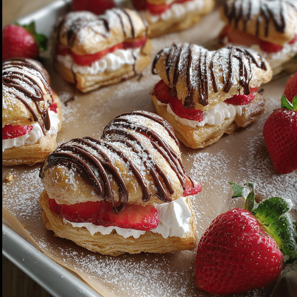 Strawberry Cream Puffs Recipe – Light, Fluffy & Delicious