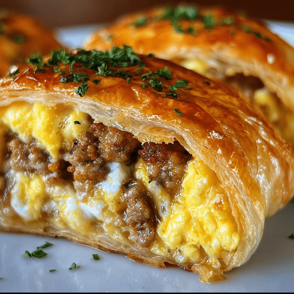 Sausage Egg Cheese Breakfast Roll-Ups – Easy Grab