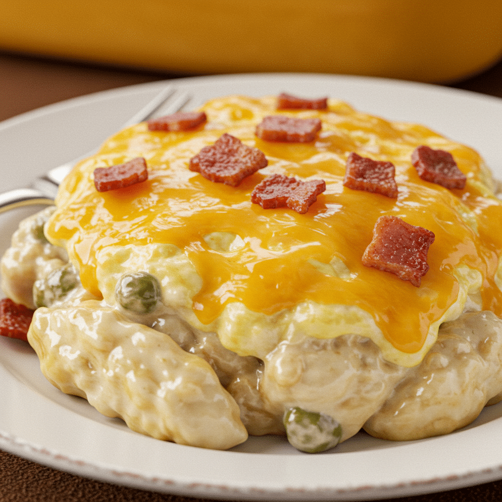 Baked Crack Chicken Casserole