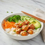 Bang Bang Chicken Rice Bowl