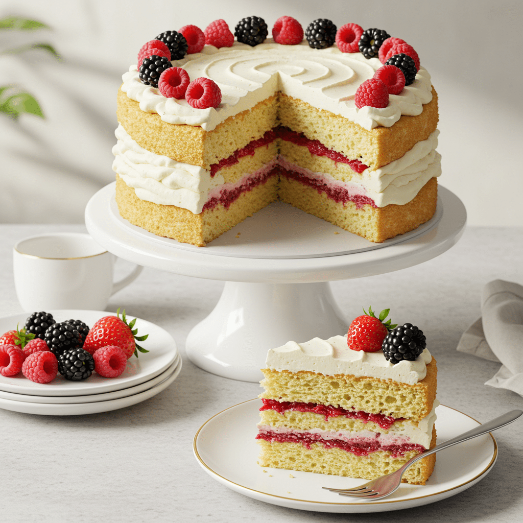 Best Vanilla Cake from Scratch