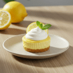Bite-Sized Lemon Cheesecakes