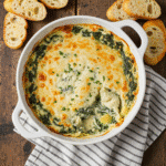 Creamy Spinach and Artichoke Dip 3 Cheesy Spinach & Artichoke Dip