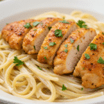 Creamy Cowboy Butter Chicken Linguine