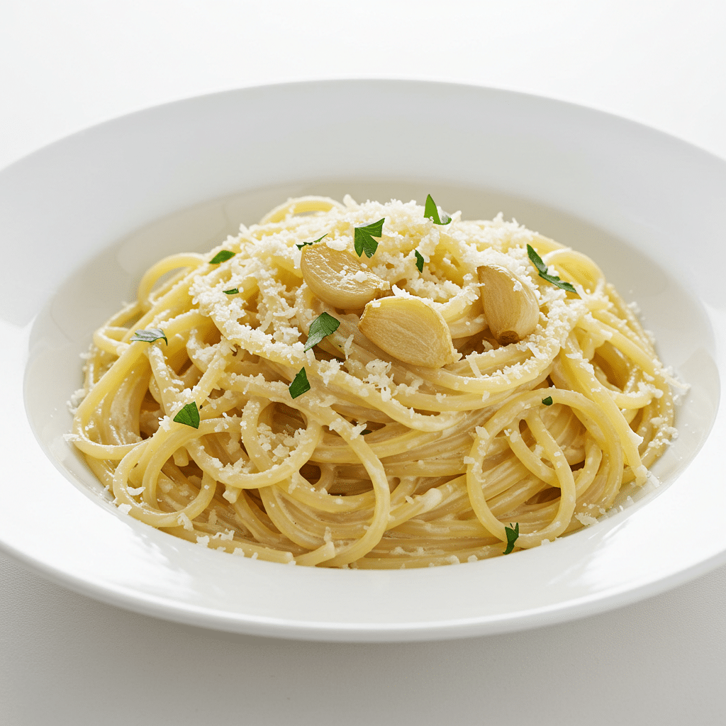 11 Easy Creamy Pasta Recipes for a Perfect Dinner Tonight 2 Creamy Garlic Parmesan Spaghetti