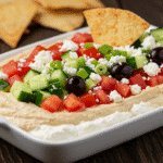 Layered Greek Dip Recipe 4 Creamy Layered Greek Dip