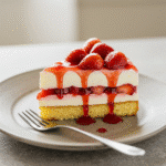 Easy Gooey Strawberry Cake