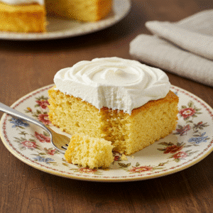 Fluffy Vanilla Cake from Scratch