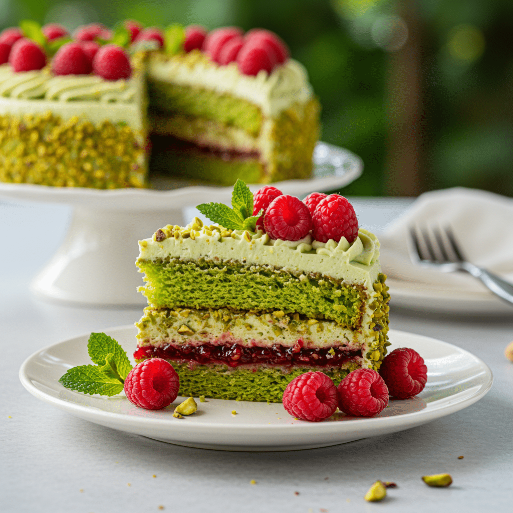Your Ultimate Guide to 30 Must-Try Cake Recipes 15 Delicious Pistachio Raspberry Cake