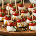 Mini Caprese Bites Recipe 4 Mini Caprese Bites Recipe