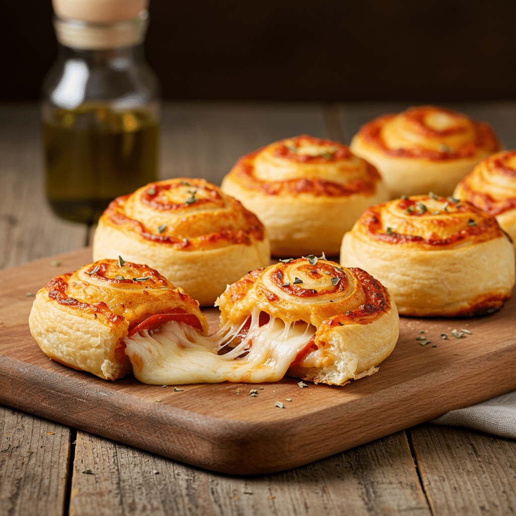 Pepperoni Pizza Roll Ups