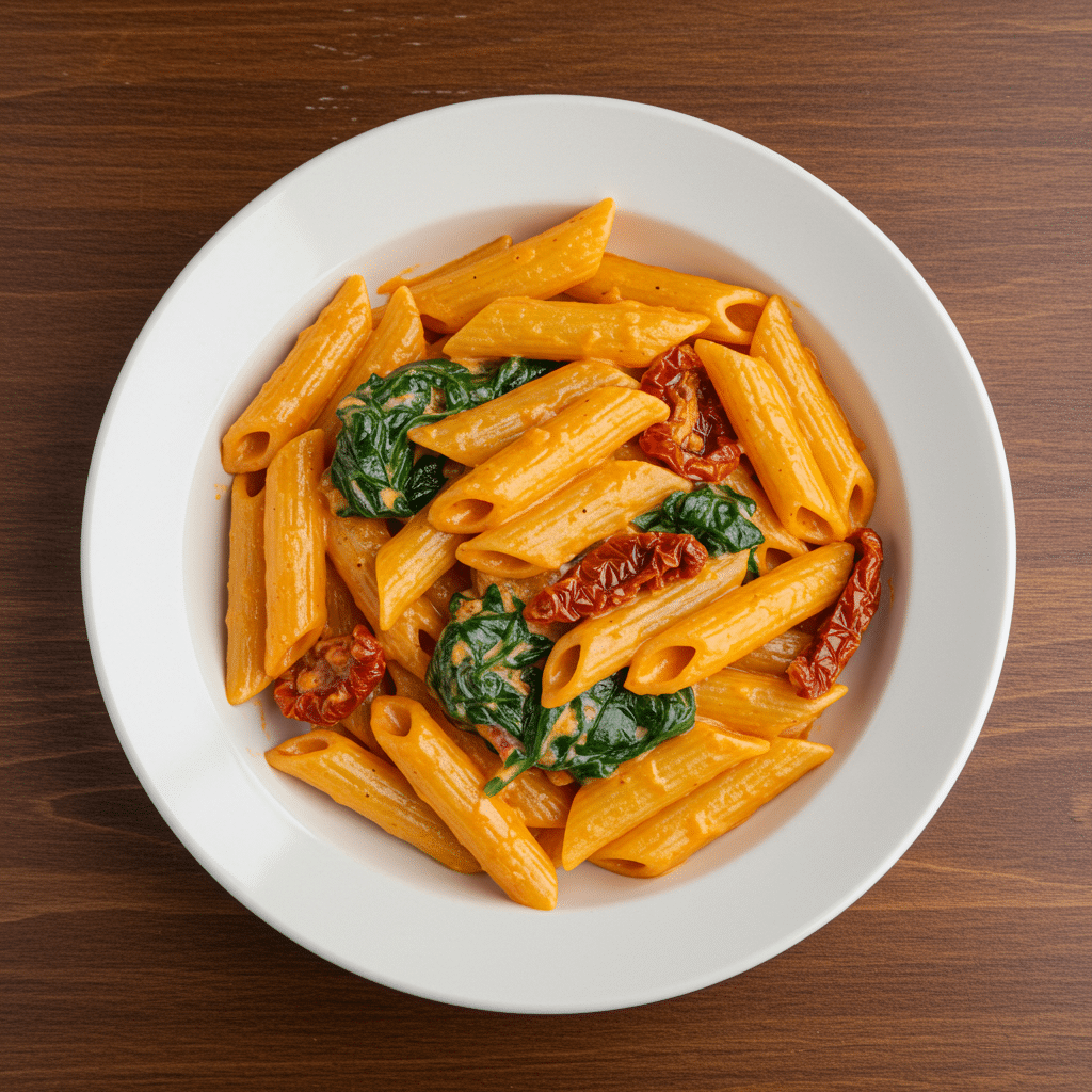 Spinach Tomato Pasta Recipe 5 spinach tomato pasta