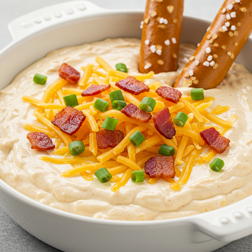 The Best Pretzel Dip Ever