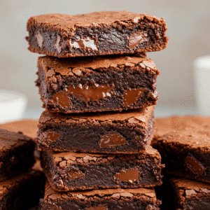 Zero Sugar Brownies with Greek Yogurt