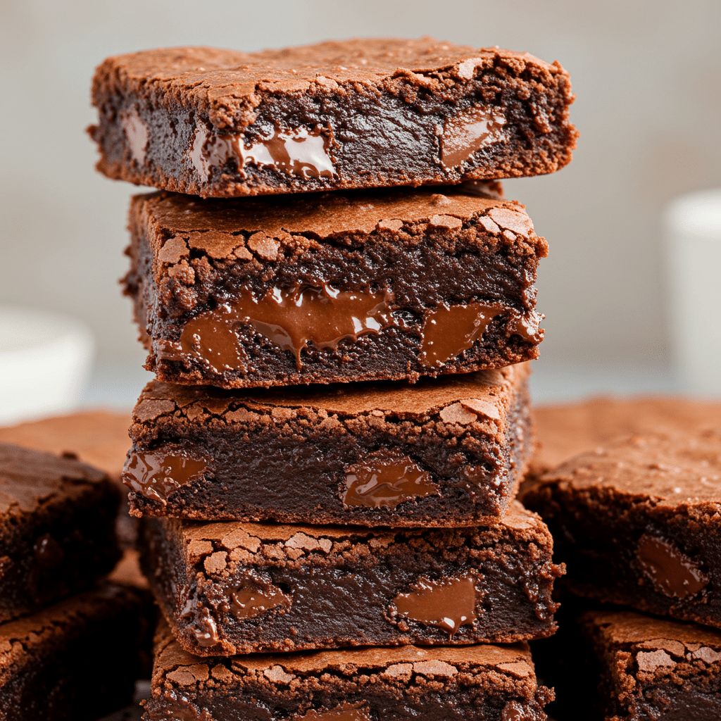 Zero Sugar Brownies with Greek Yogurt