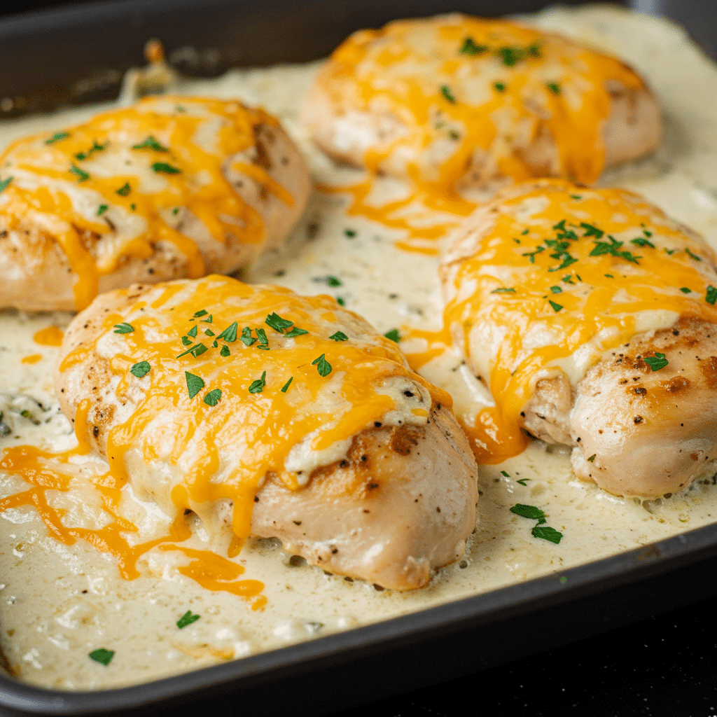 Baked Creamy Ranch Chicken