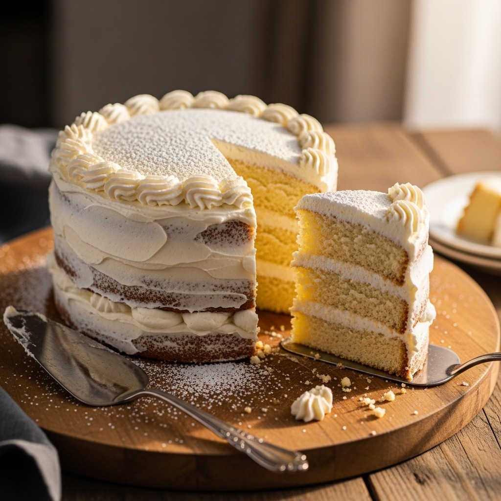 Best Easy Vanilla Cake