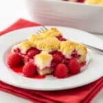 Best Raspberry Dump Cake