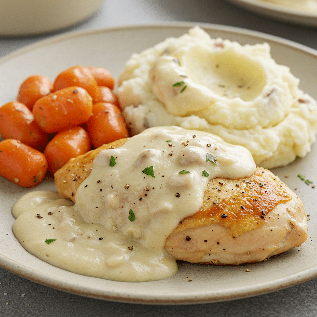 Creamy Garlic Cream Cheese Chicken