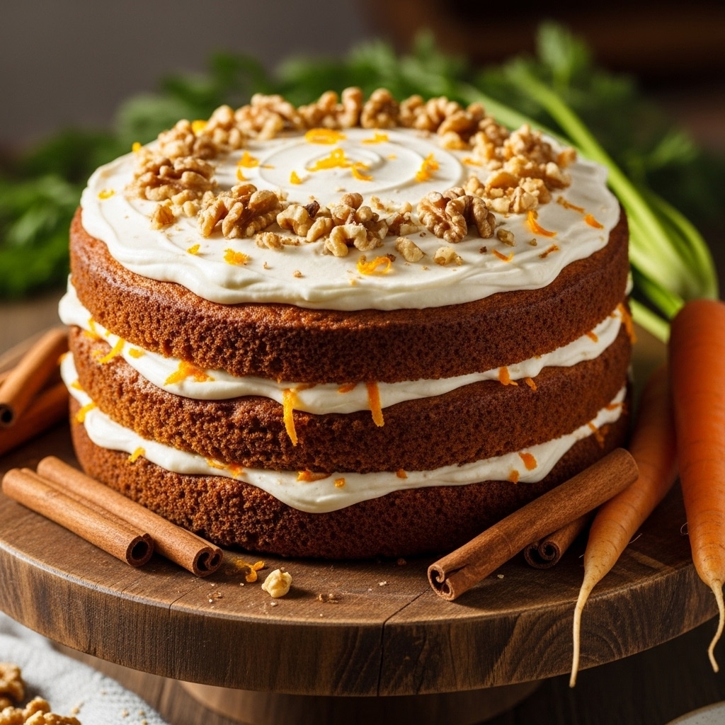 Delicious Carrot Cake by Gordon Ramsay