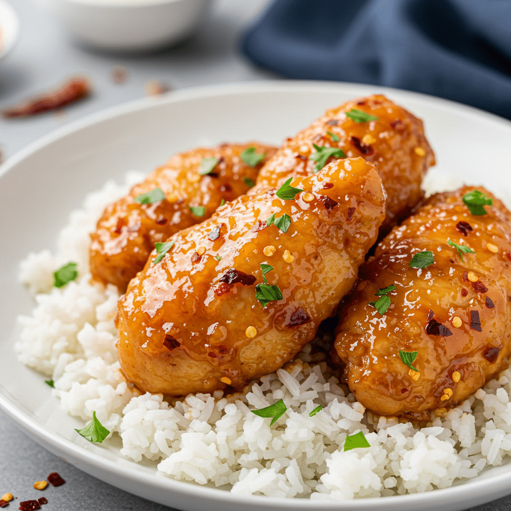 Easy Honey Garlic Chicken Thighs