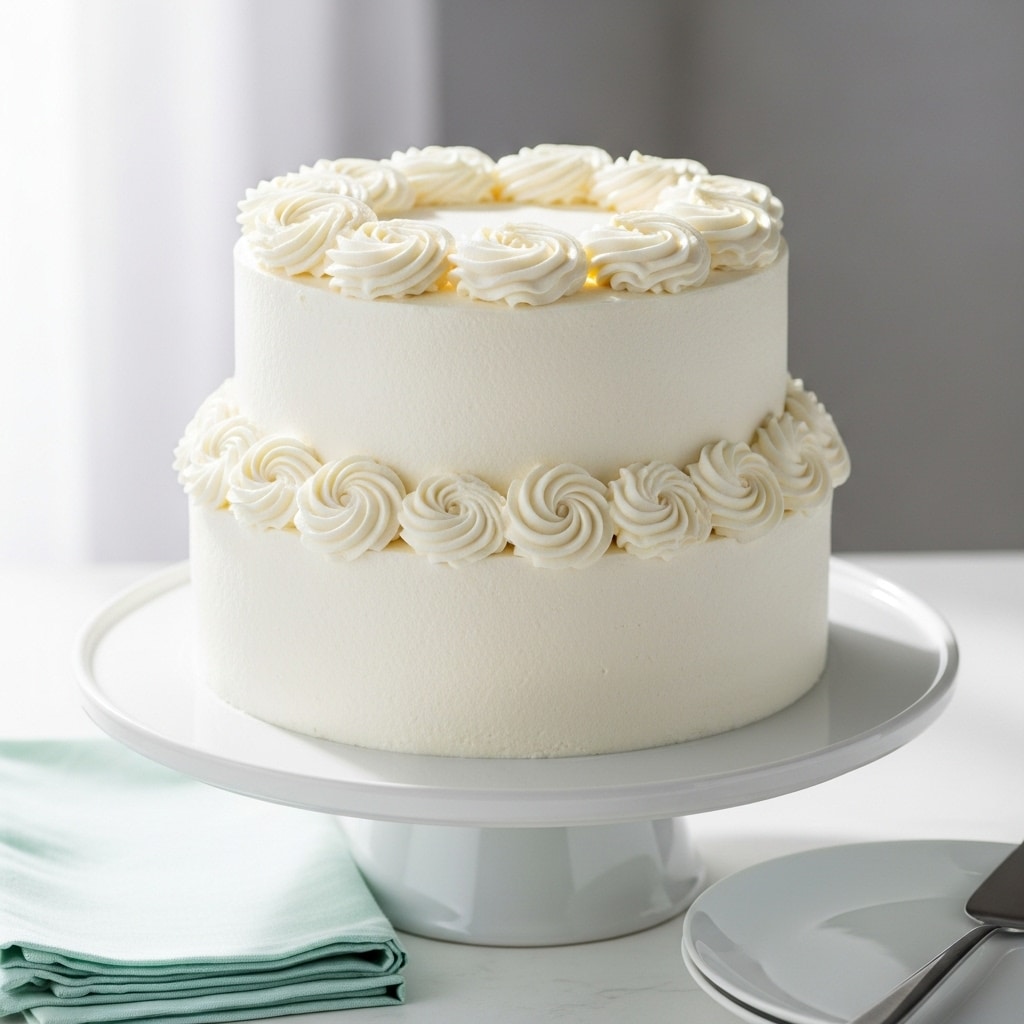 Easy Timeless White Cake