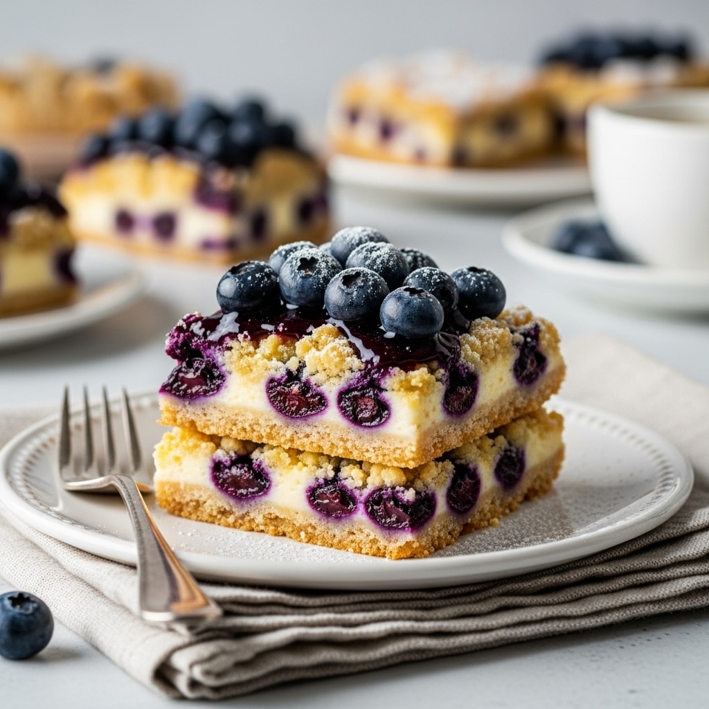 Homemade Blueberry Cream Cheese Crumble Dump Cake