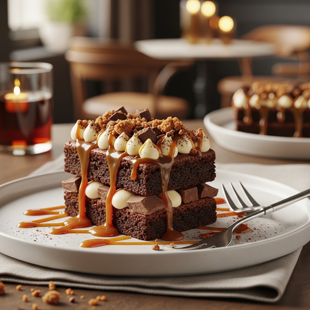 Homemade Chocolate Caramel Dump Cake