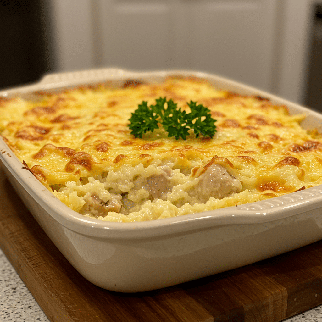 One-Dish Chicken and Rice Bake