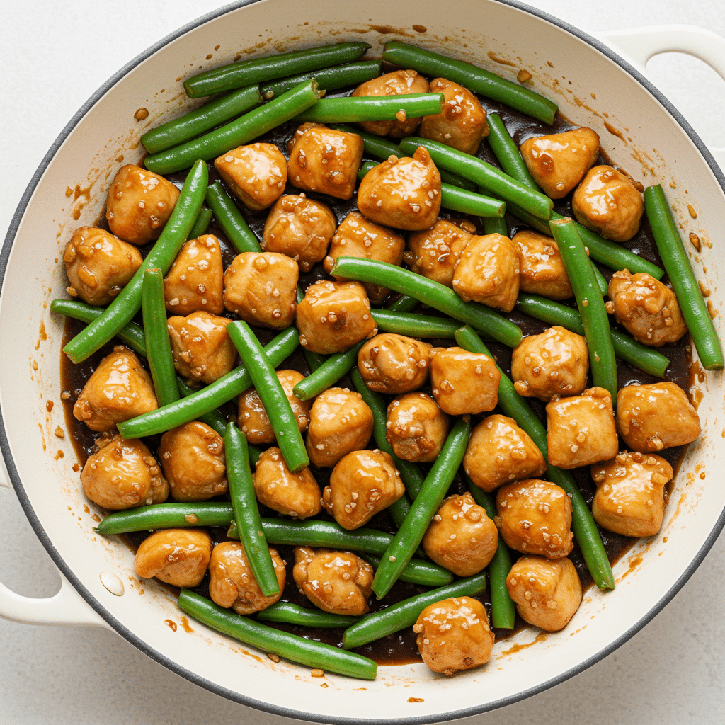 Chicken and Green Beans Skillet