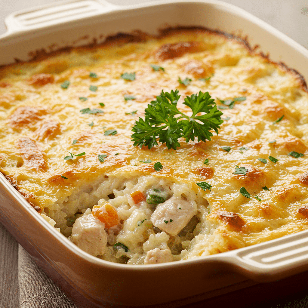 One-Dish Garlic Butter Chicken and Rice