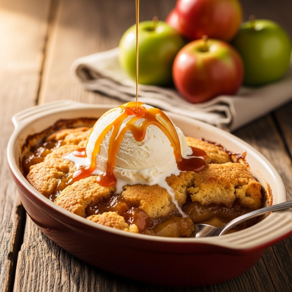 Homemade Caramel Apple Cake