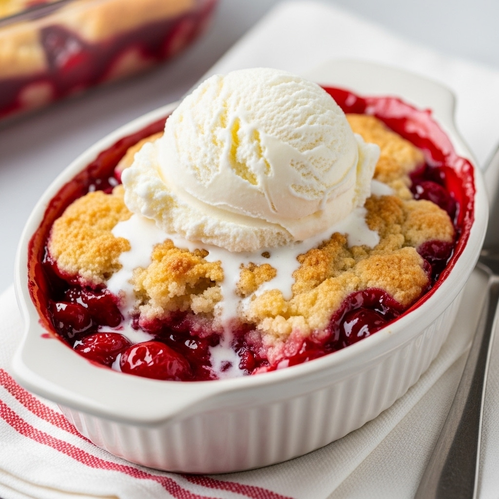 Homemade Cherry Dump Cake