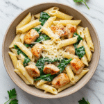 One-Pot Garlic Parmesan Chicken Pasta