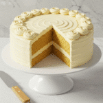 Simple Vanilla Cake from Scratch