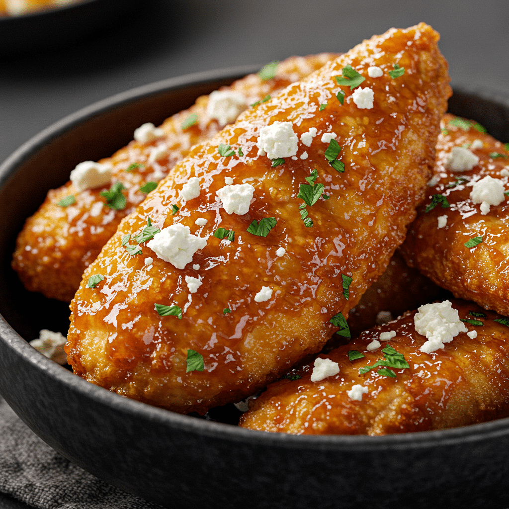 Sweet & Spicy Feta Chicken