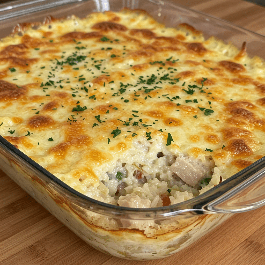 Vintage Chicken & Rice Casserole